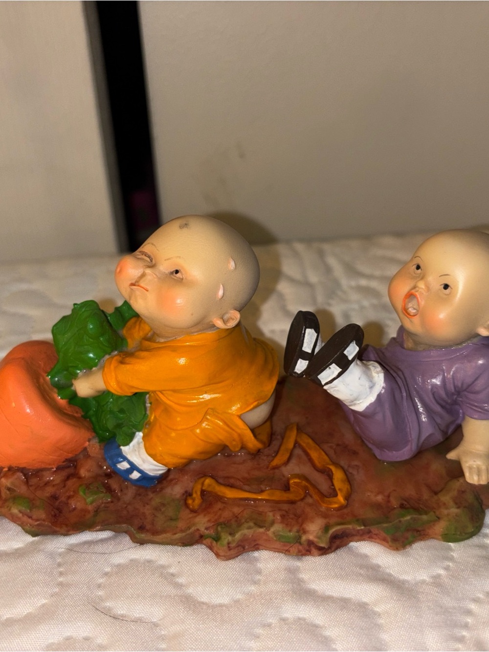 Asian Buddha monk boys